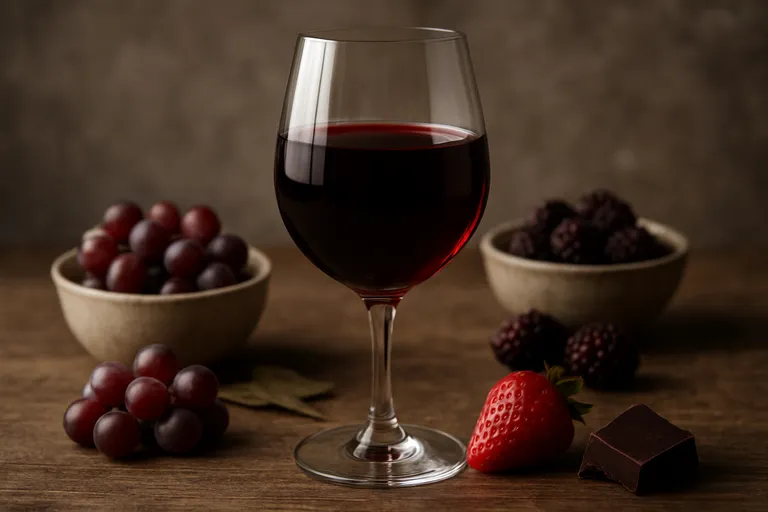 Smaakprofielen en kenmerken van alcoholvrije rode wijn