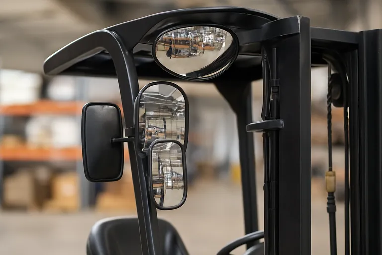 Verschillende soorten spiegels voor heftrucks